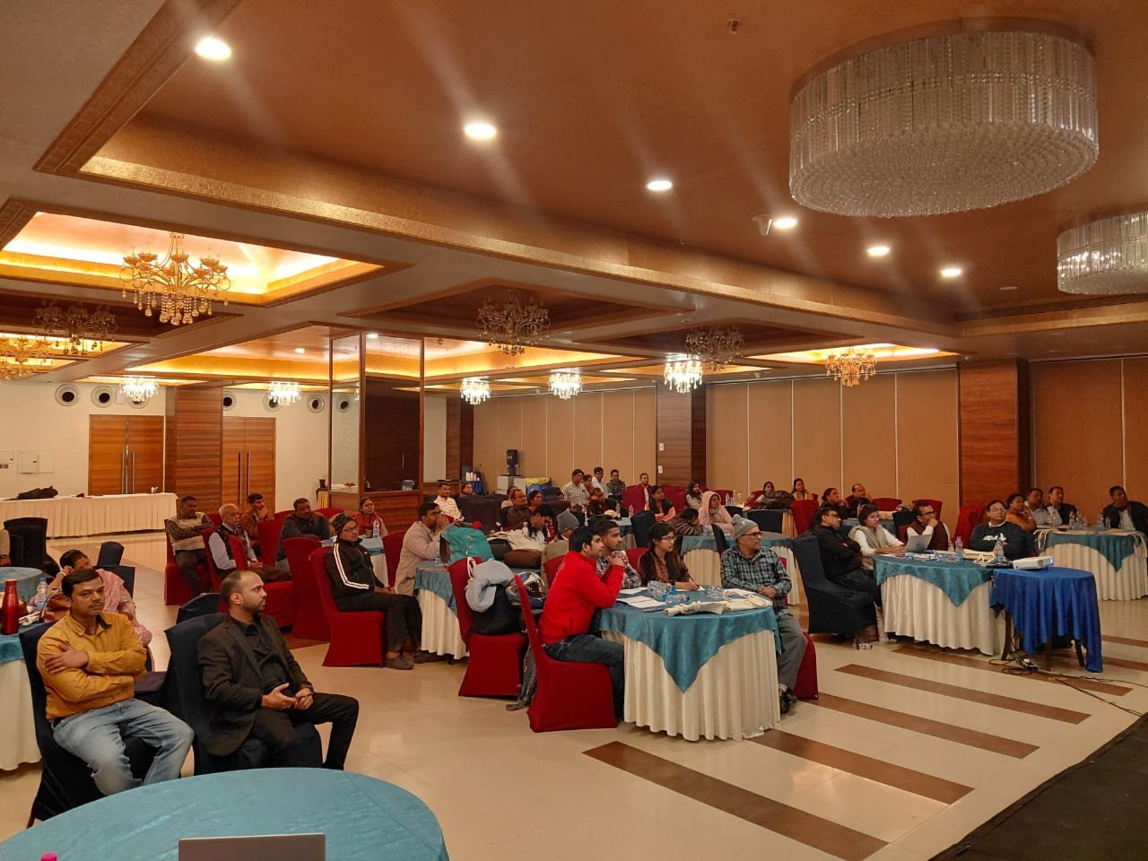 AI masterclass audience in Bihar, India