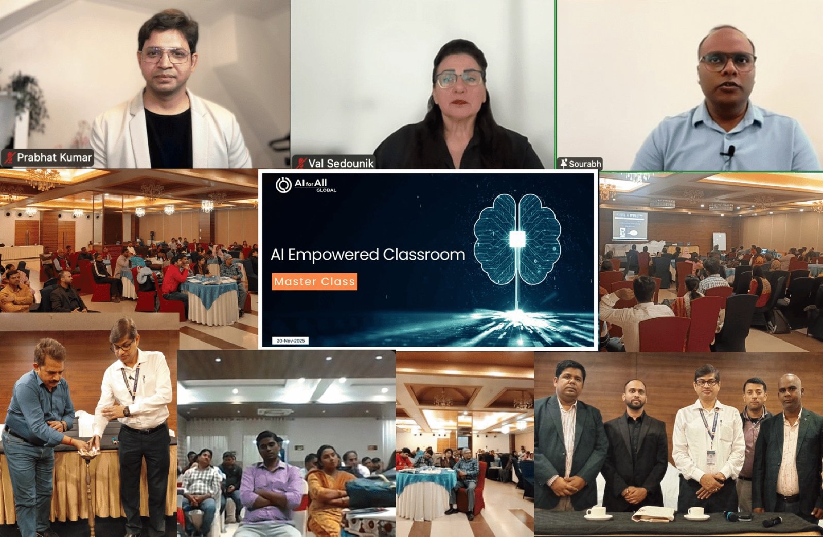 Masterclass at SCERT in Bihar