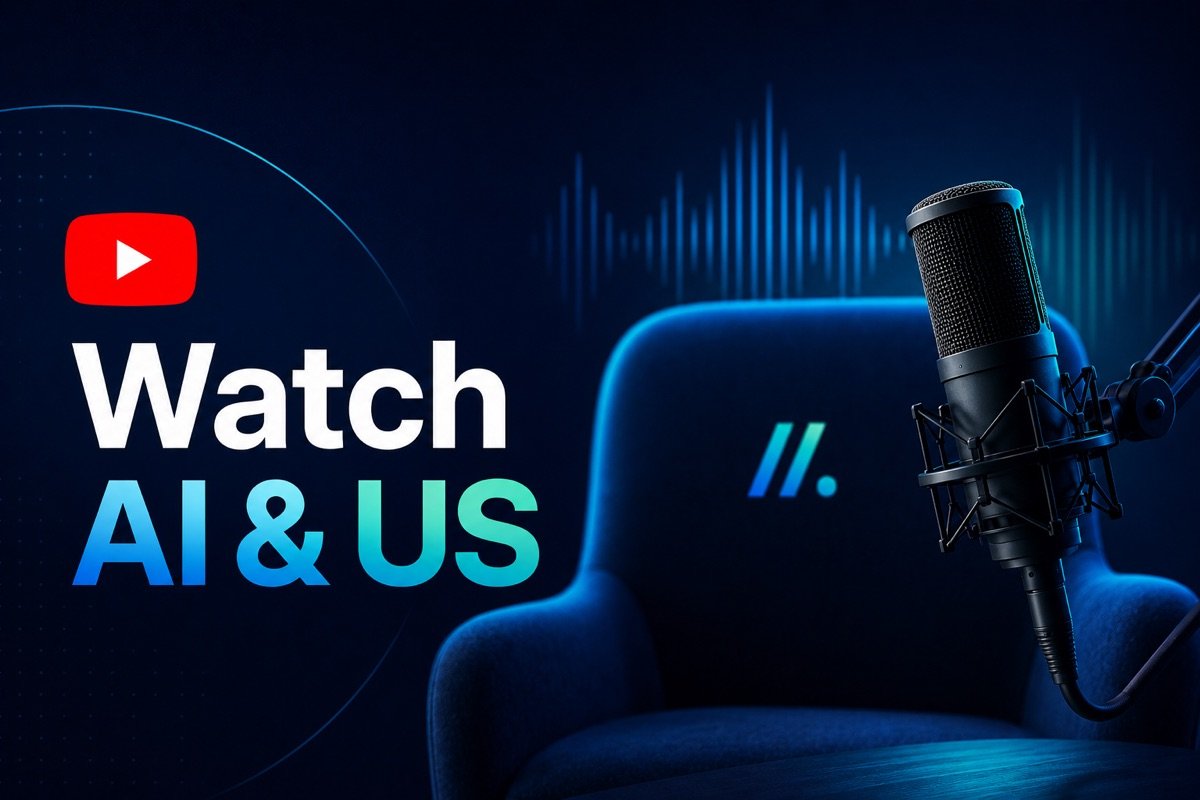 Watch AI & Us — the AIforAll podcast on YouTube